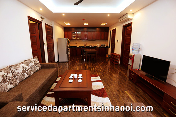 Modern 2 bed serviced apartment in Hoang Quoc Viet, Cau Giay