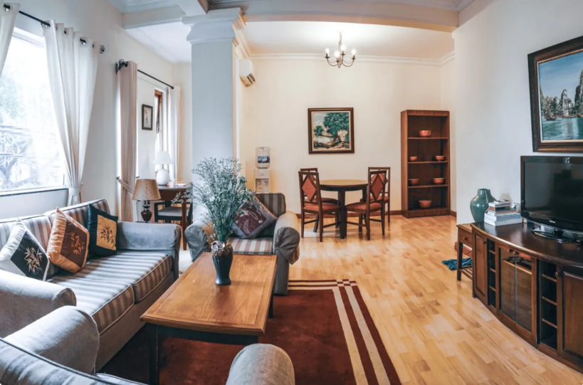 Charming  apartment for rent in a stylish townhome of Hoan Kiem