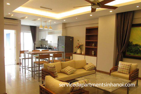 Cheap apartment for rent in Peach Garden, Tay Ho district.