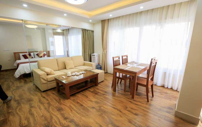Newly Open Serviced Apartment Rental in Tran Thai Tong street, Cau Giay District