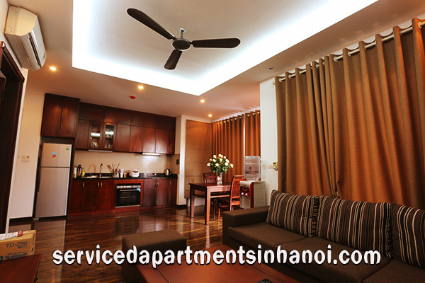 Rental one bedroom apartment in Cau Giay, High quality furniture, full services