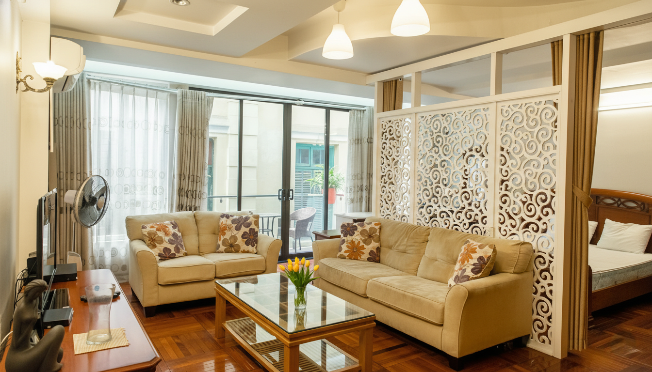 1-Bedroom Apartment for Rent in Hang Bai, Hoan Kiem