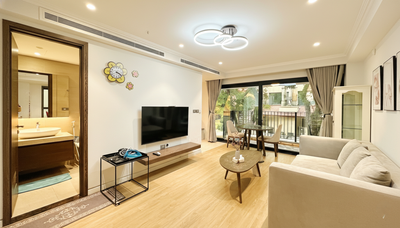 1-Bedroom Apartment for Rent in Truc Bach, Tay Ho