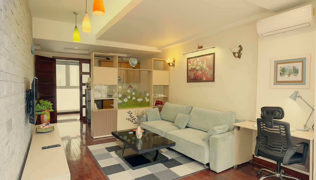 1-Bedroom Apartment for Rent in Hang Bai, Hoan Kiem