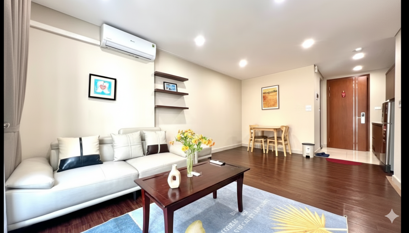 Charming & Spacious 1 Bedroom Apartment on Lac Long Quan Street    