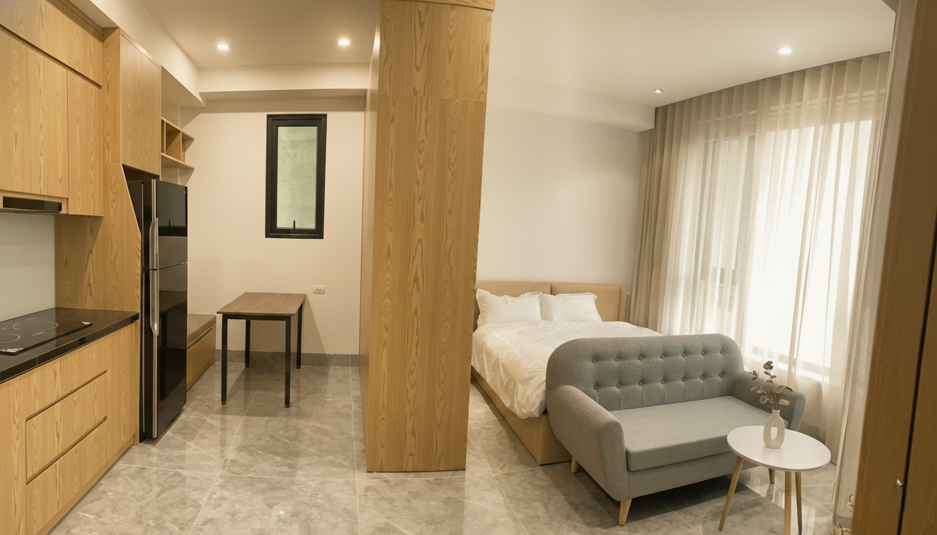  🏡 FOR RENT: HIGH-END, BRAND NEW STUDIO APARTMENT - TRUC BACH, BA DINH