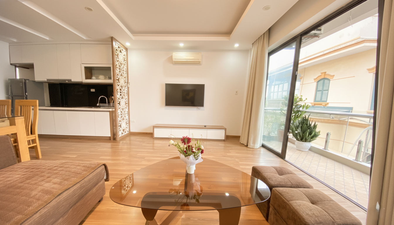 2-Bedroom Apartment for Rent in Trinh Cong Son  TÂY HO