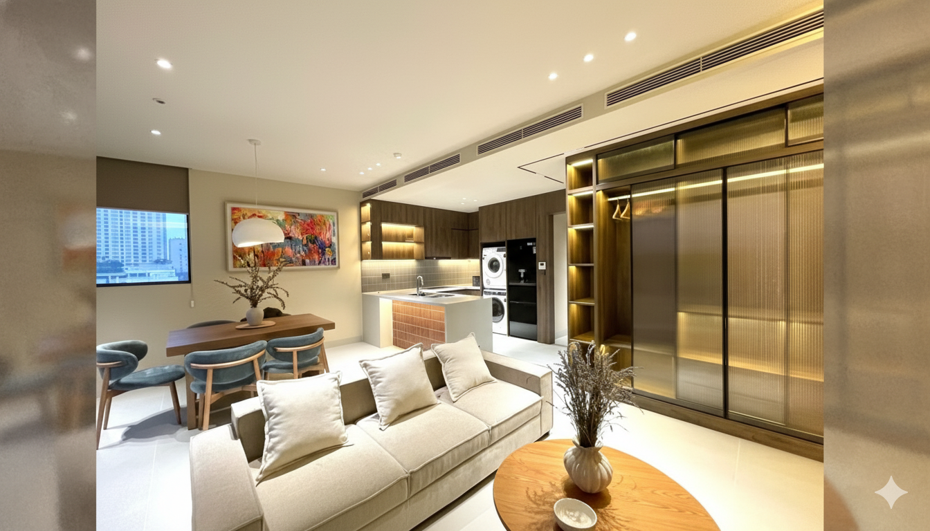 1-Bedroom Apartment for Rent in DANG THAI MAI TAY HO