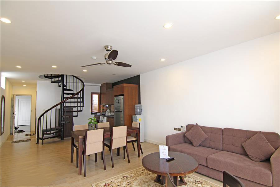 Splendid sun-soaked 2 BR Duplex Apartment for rent in Hoan Kiem