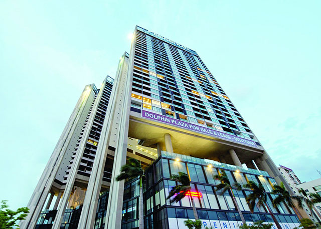 Beautiful DOLPHIN PLAZA BUILDING❤️Glamorous 3BR Apartment Rental❤️City View