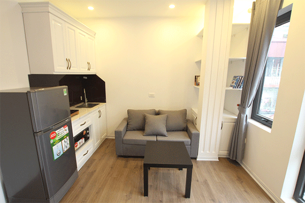 Brand New One Bedroom Apartment Rental in Doi Can street, Ba Dinh