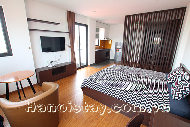 Nice & Brighht Serviced Apartment Rental in Phan Ke Binh street, Center of Ba Dinh