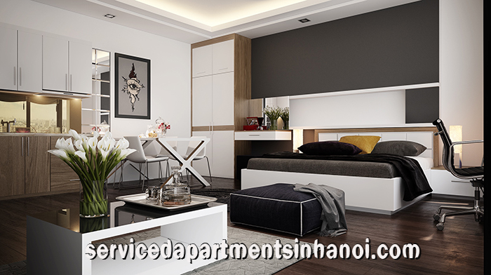 Brand New Studio Type Apartment Rental in Lang Ha, Close to US Embassy