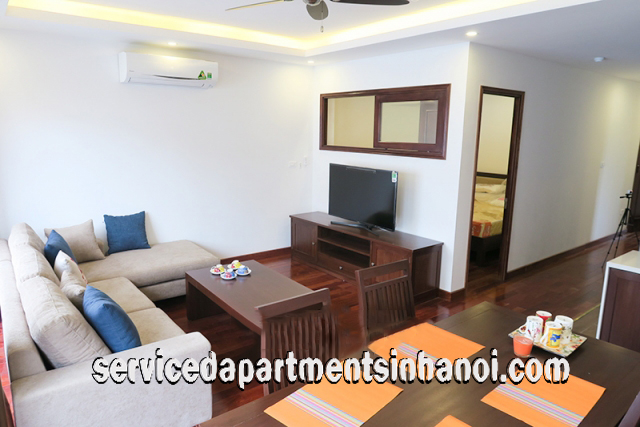 Standard Two bedroom Apartment Rental in Tay Ho str, High Quality Furniture
