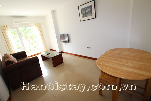 Bright and Cheap One Bedroom Apartment Rental near French Hospital, Hanoi