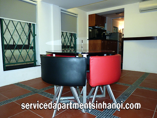 Budget Price One Bedroom Apartment for Rent in Linh Lang str, Ba Dinh