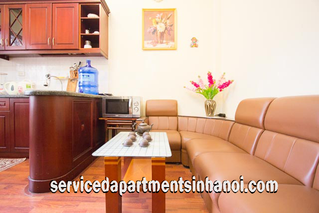 Budget Price One Bedroom Apartment Rental in Tran Hung Dao street, Hoan Kiem