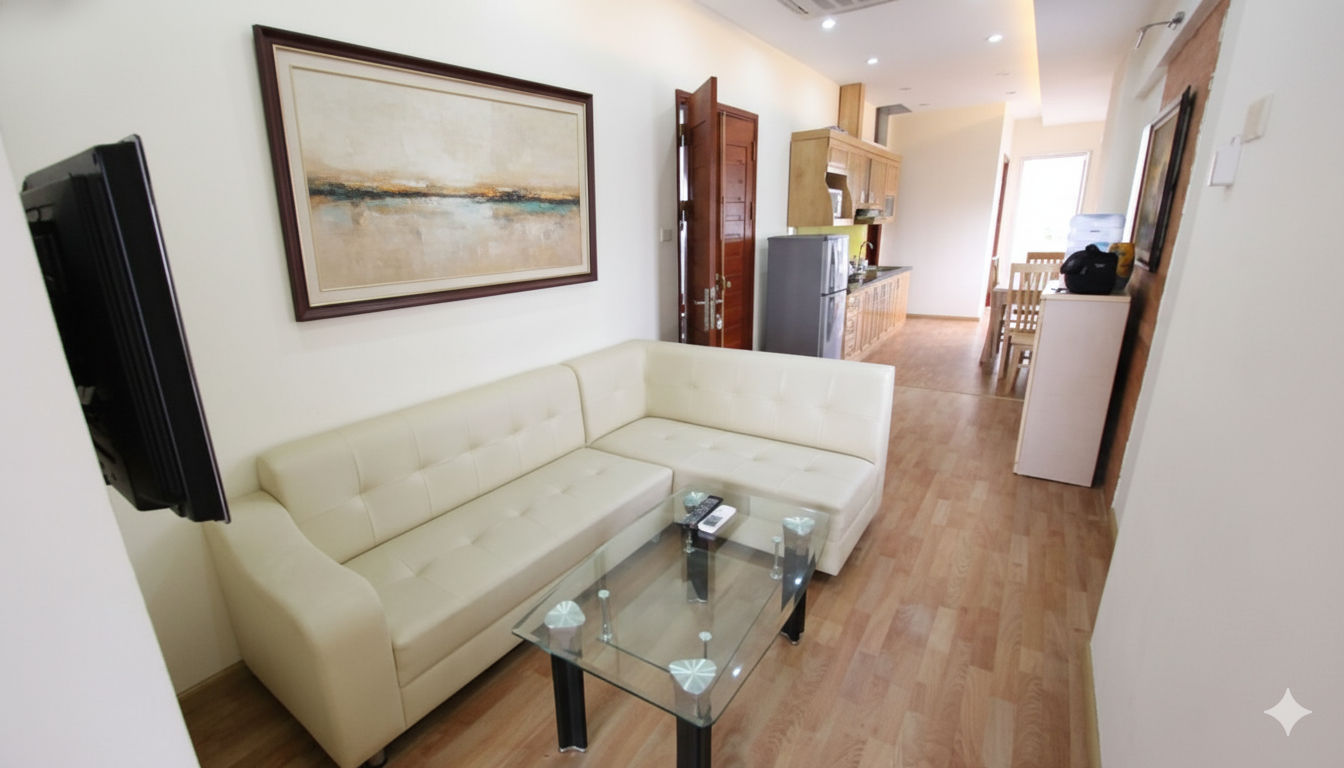 Budget Price Two Bedroom APartment for rent in Hoan Kiem District
