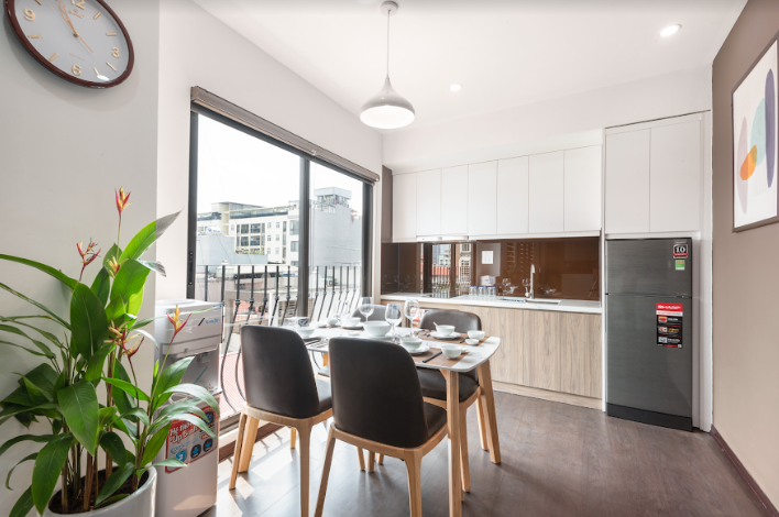 Centrally Located, Well equipped serviced apartment in Lieu giai, Ba Dinh