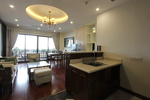 Charming One Bedroom Apartment Rental in Tran Quoc Toan street, Hoan Kiem