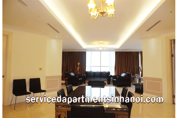 Deluxe Four Bedroom Apartment in Tower B, Keangnam LandMark Hanoi.