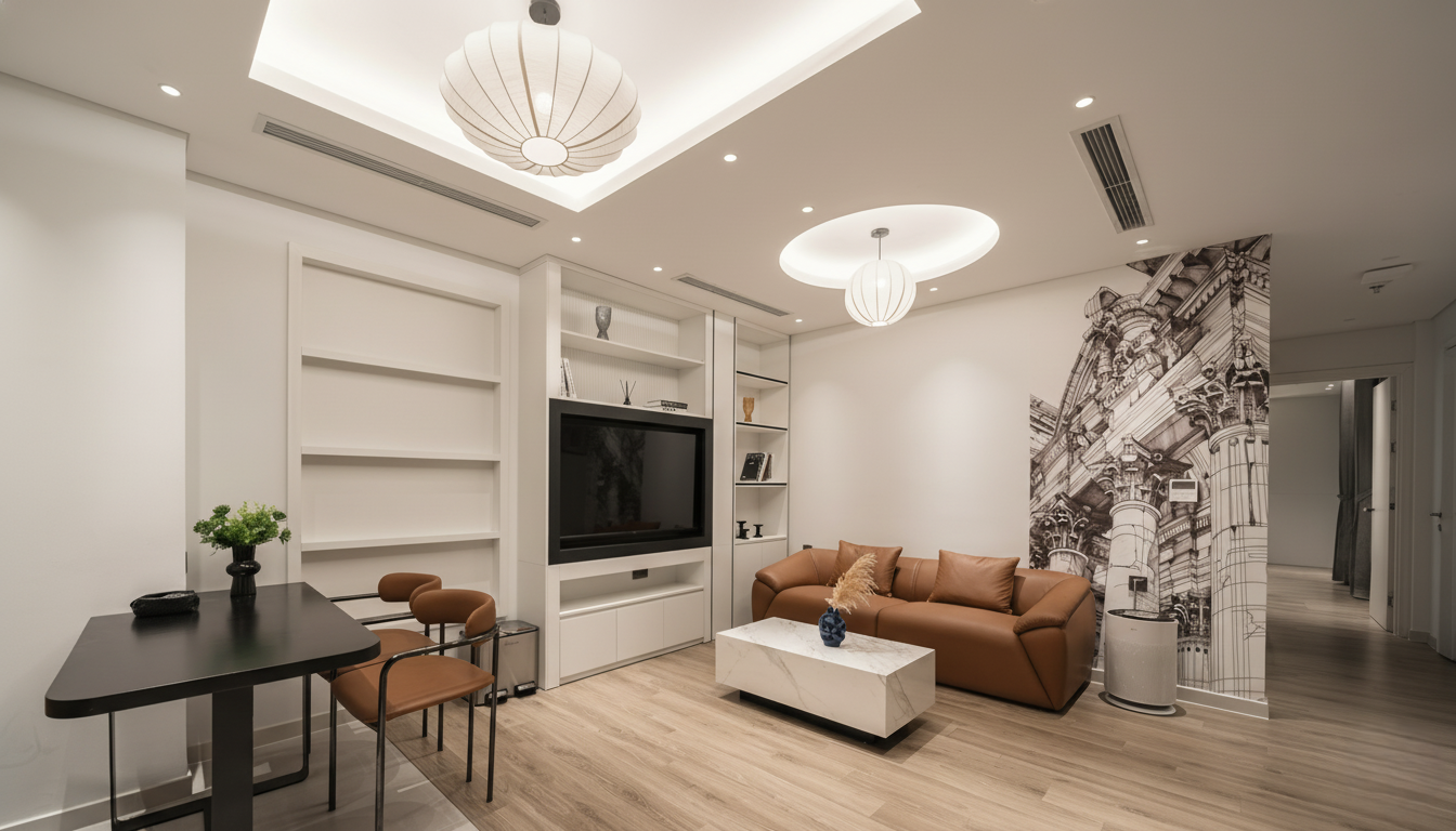 Elegant 2-Bedroom, 2-Bathroom Apartment for Rent in Han Thuyen Pham Dinh Ho Hai Ba Trưng District, Hanoi