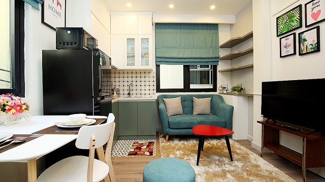 Elegant & Cozy One Bedroom Apartment Rental near Ho Chi Minh Mausoleum, Ba Dinh District