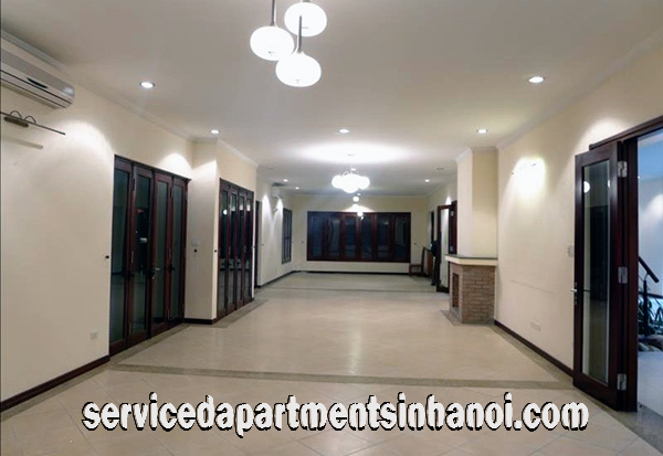 Four Bedroom Villa for Rent in Tay Ho district,  Beautiful Swimming Pool