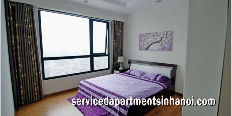 Fully furnished Two Bedroom in Mid Floor of T18 Building, Vinhomes Times City