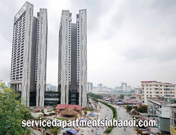 Gorgeous Three bedroom Apartment Rental in Dolphin Plaza, Hanoi