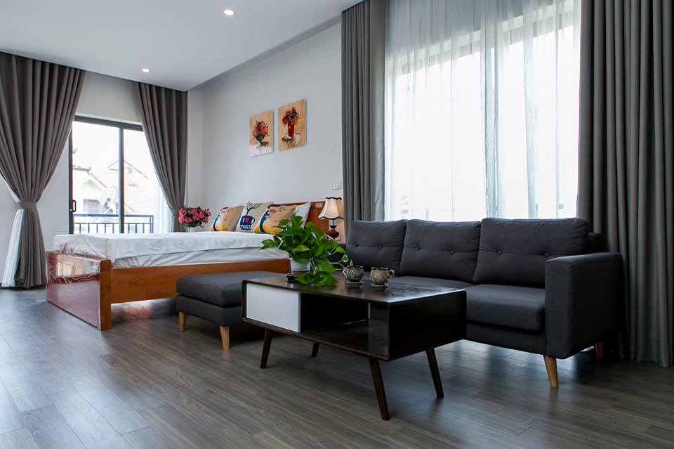 GRACE APARTMENT in TAY HO, Urban HANOI - *JOYFUL ROOM, WOODEN HANDMADE DECOR*
