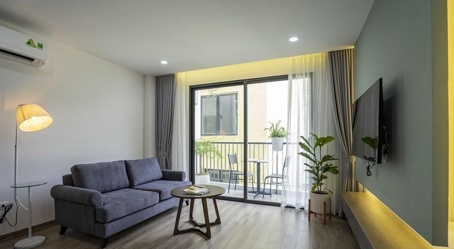 Great one-bedroom apartment for rent in Yen Phu Village, Tay Ho