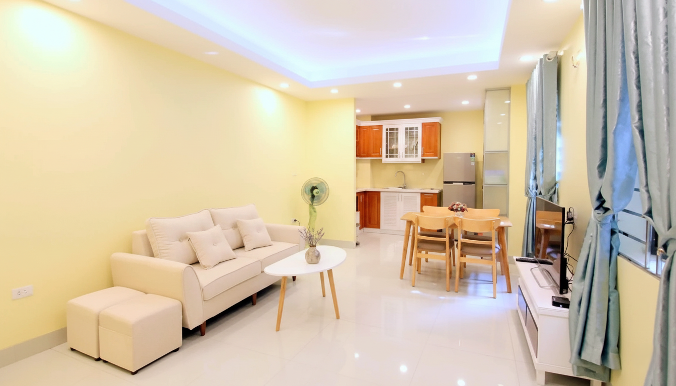 Lake View Apartment for Rent – Yên Phụ, Tây Hồ