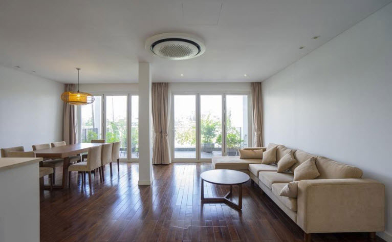 This Beautiful lake view two-bedroom apartment In Quang an, Tay Ho will be yours
