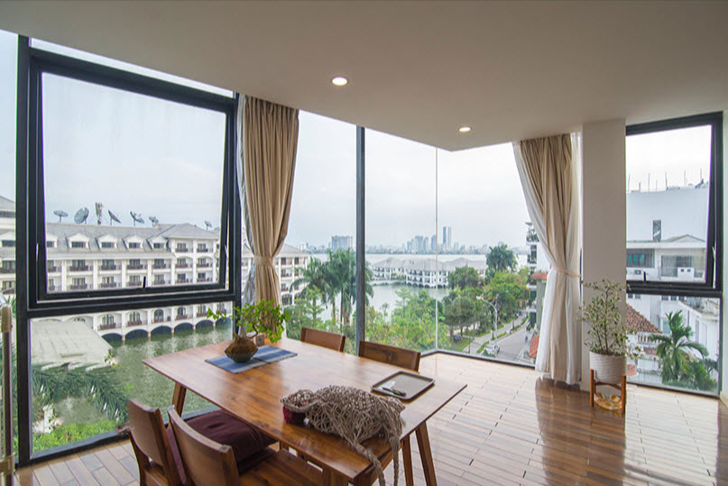 Lake View Magnificent 01 BR Apartment for rent in Tu Hoa Street, Tay Ho