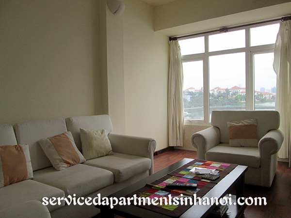 Lakeview two bedroom apartment for rent in To Ngoc Van, Tay Ho