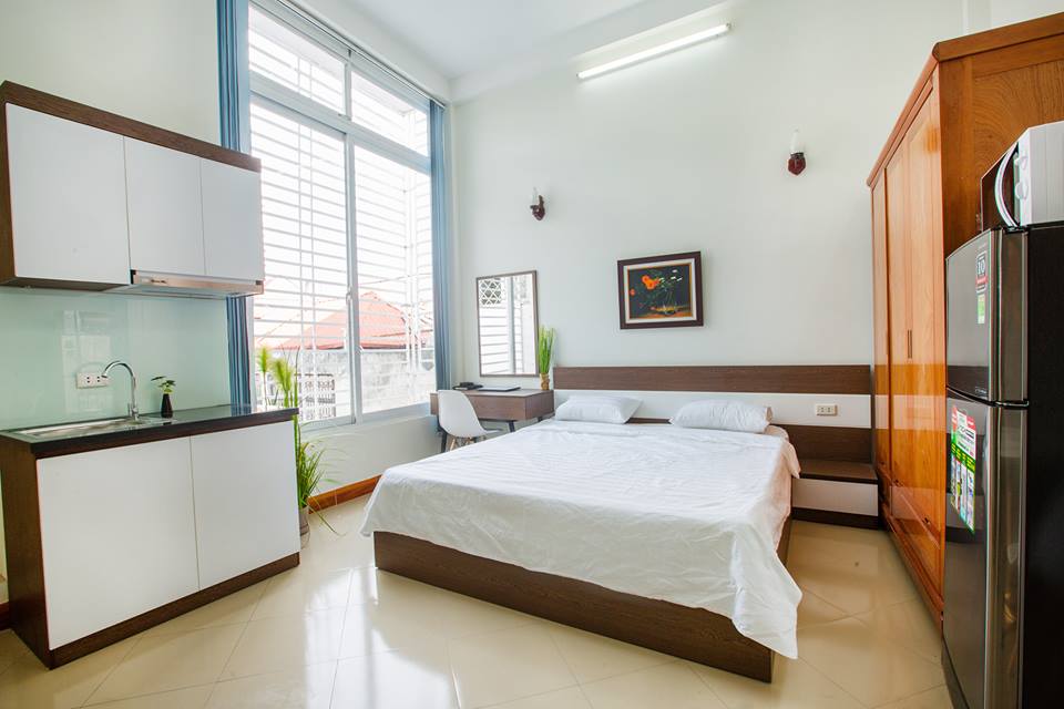 Lovely Studio Apartment Rental in Thai Thinh street, Dong Da