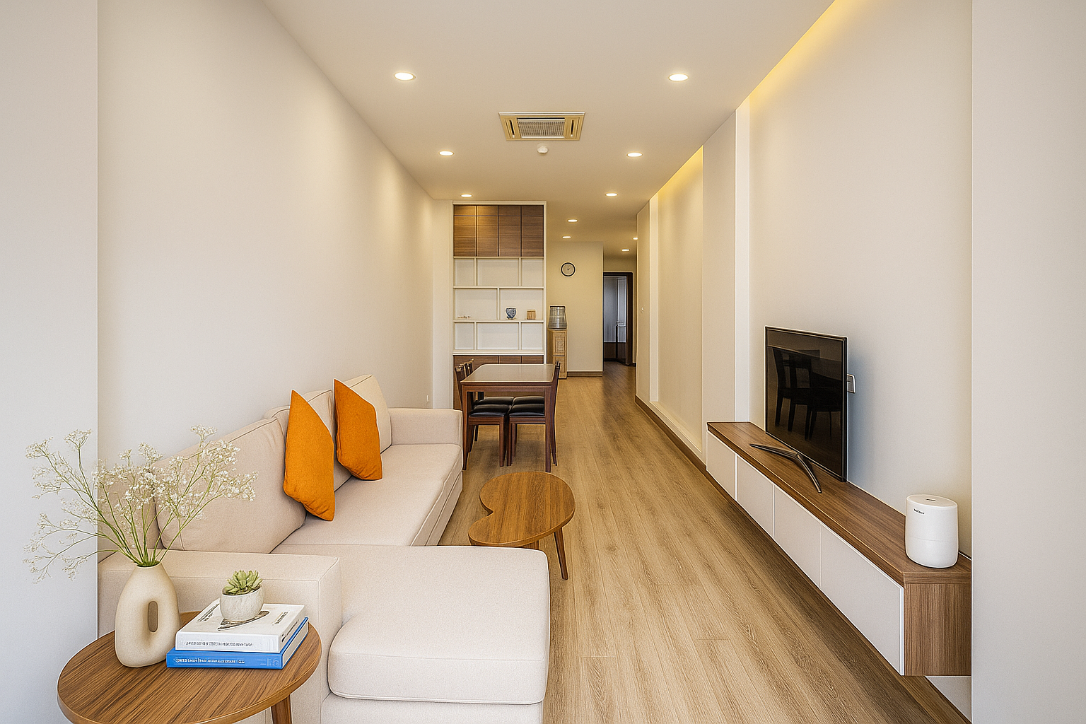 Modern 02 BR Apartment for rent in Xuan Dieu str, Tay Ho, Good Price