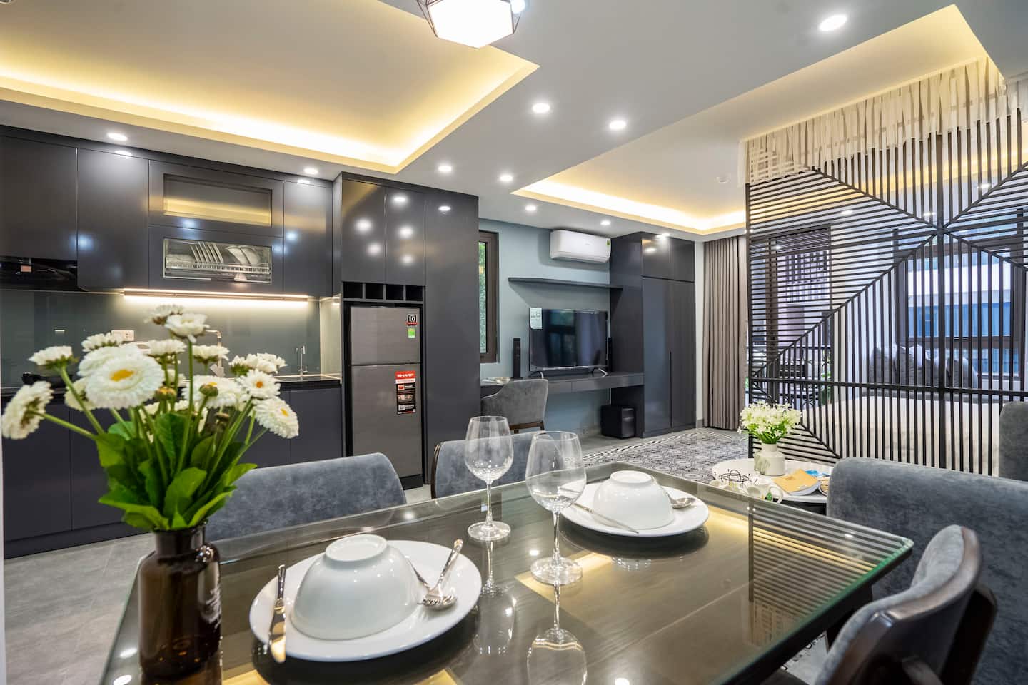 Modern Apartment near Le Van Huu str, Hoan Kiem