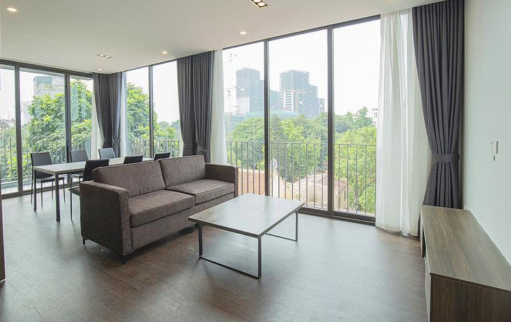 Modern Clean Two bedroom Apartment rental in To Ngoc Van street, Tay Ho
