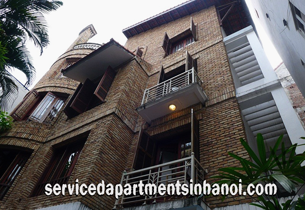 Modern Four Level Villa  with swimming pool for rent in Tay Ho Area
