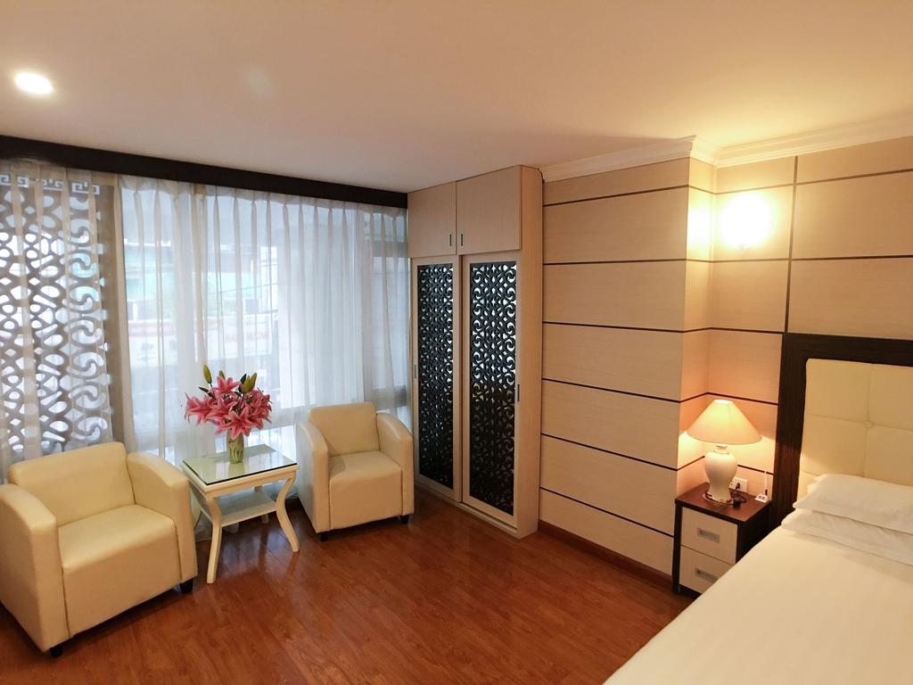 Modern Harmony Apartment Rental in Lac Long Quan street, Cau Giay District