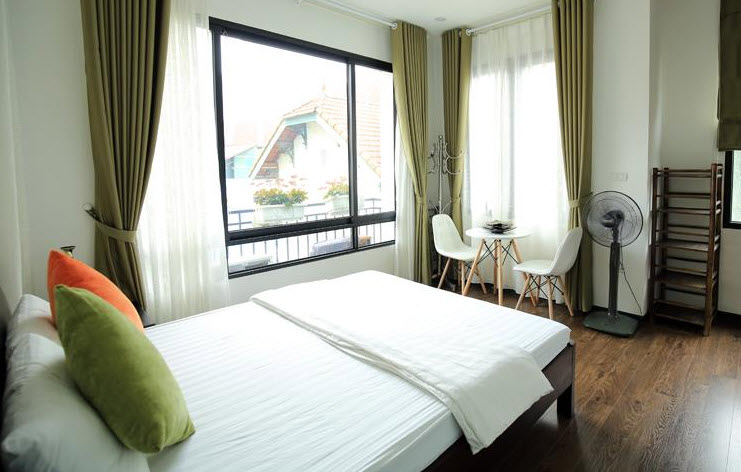 Modern style 1 BR Apartment for rent in Xuan Dieu str, Tay Ho, affordable cost