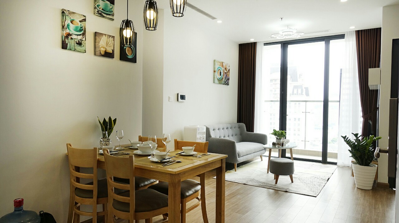 Modern style apartment rental in Vinhomes Skylake Pham Hung