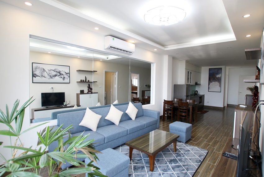 New & Nice Two Bedroom Apartment Rental in To Ngoc Van street, Tay Ho