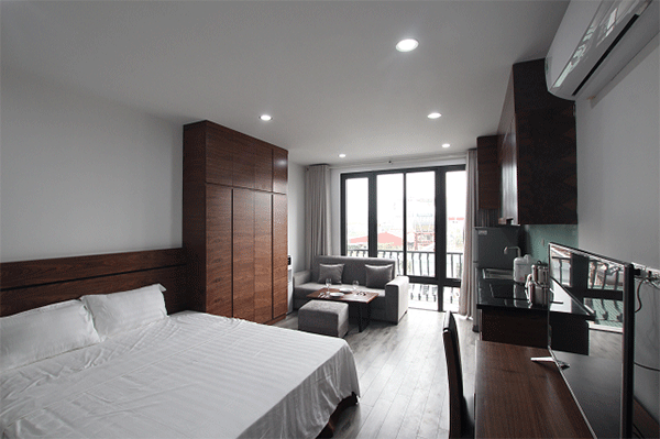 Nice and Cozy Serviced Apartment Rental in Center of Dong Da district, Hanoi