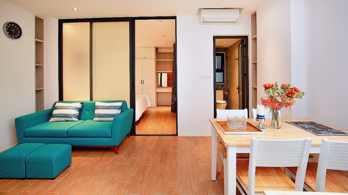 *Nice One Bedroom Apartment for rent in Nhat Chieu, Tay Ho at a reasonable cost*