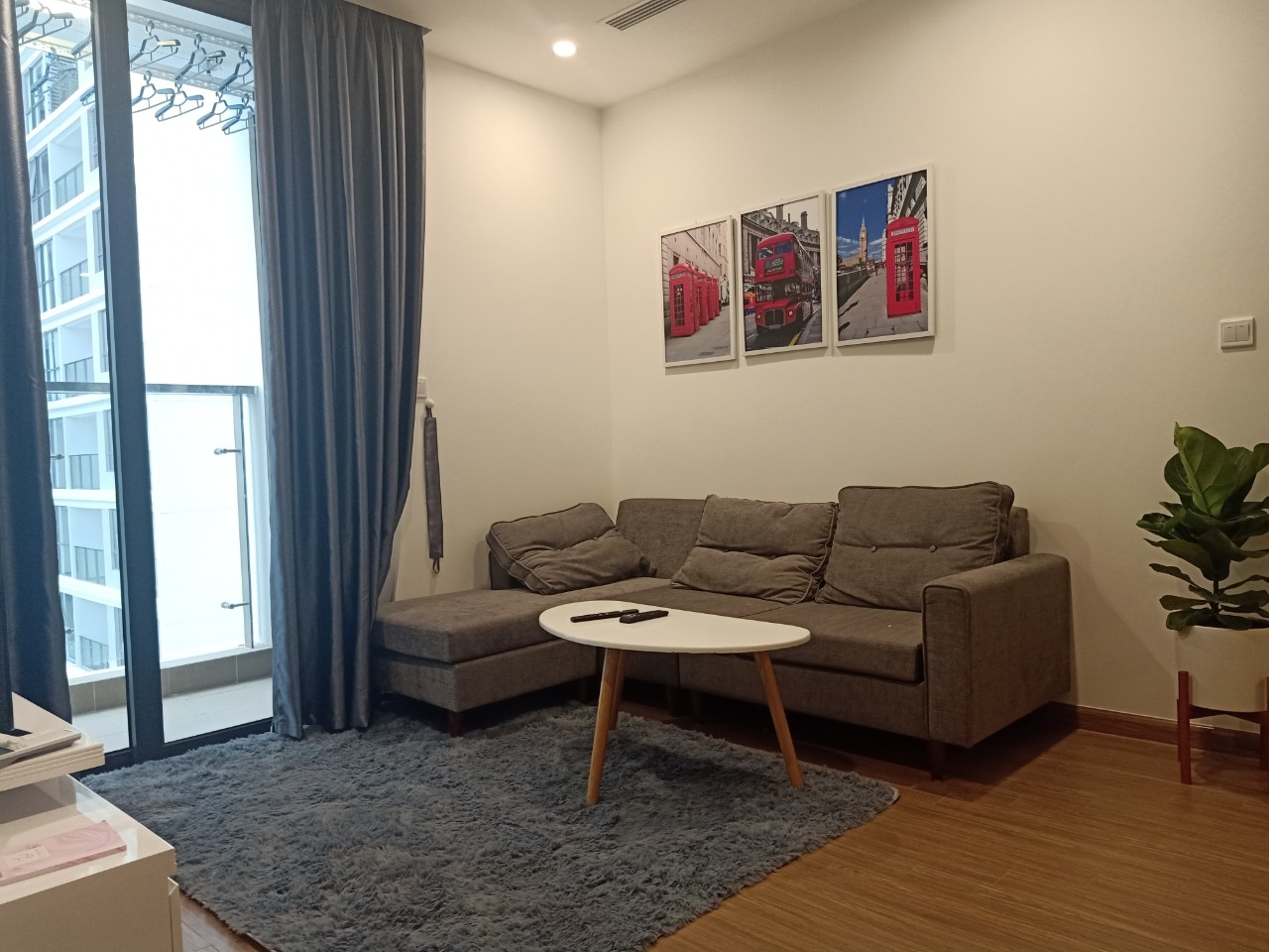 Nice view one bedroom apartment rental in Vinhomes Skylake, Pham Hung str, Nam Tu Liem