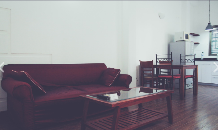 One bedroom apartment for rent near Thu Le park, Ba Dinh
