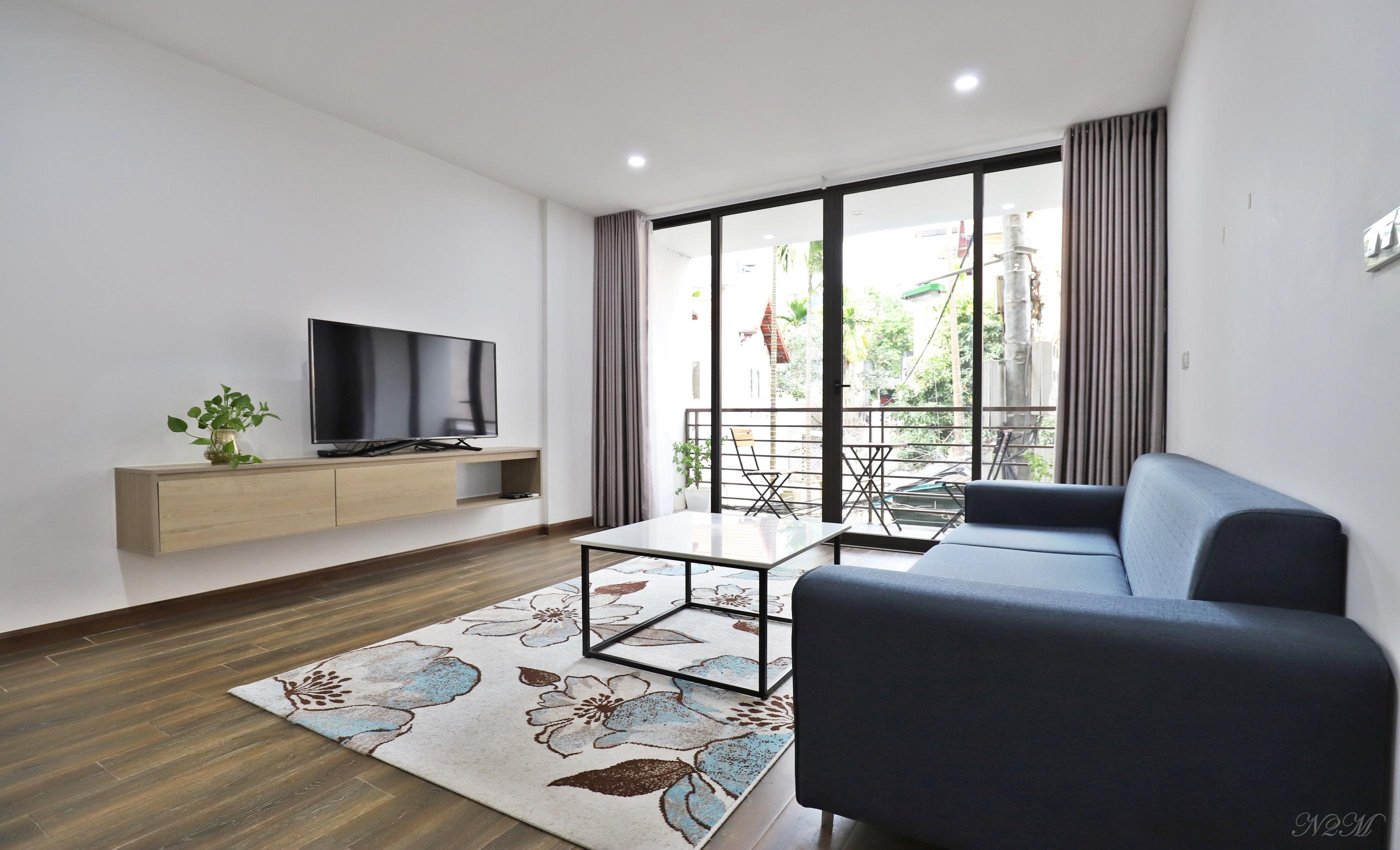 *Balcony Contemporary 01 BR apartment for rent in To Ngoc Van street, Tay Ho*